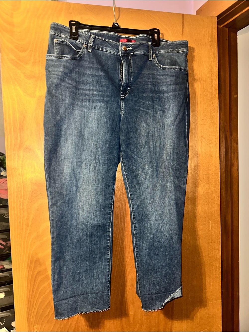 Jennifer Lopez Plus Size Capri Jeans